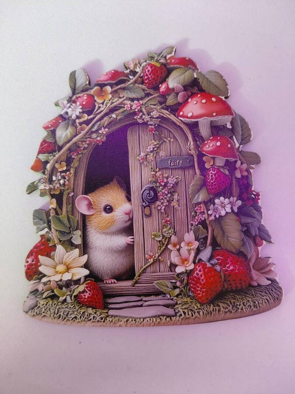 Herfst deurtje hamster