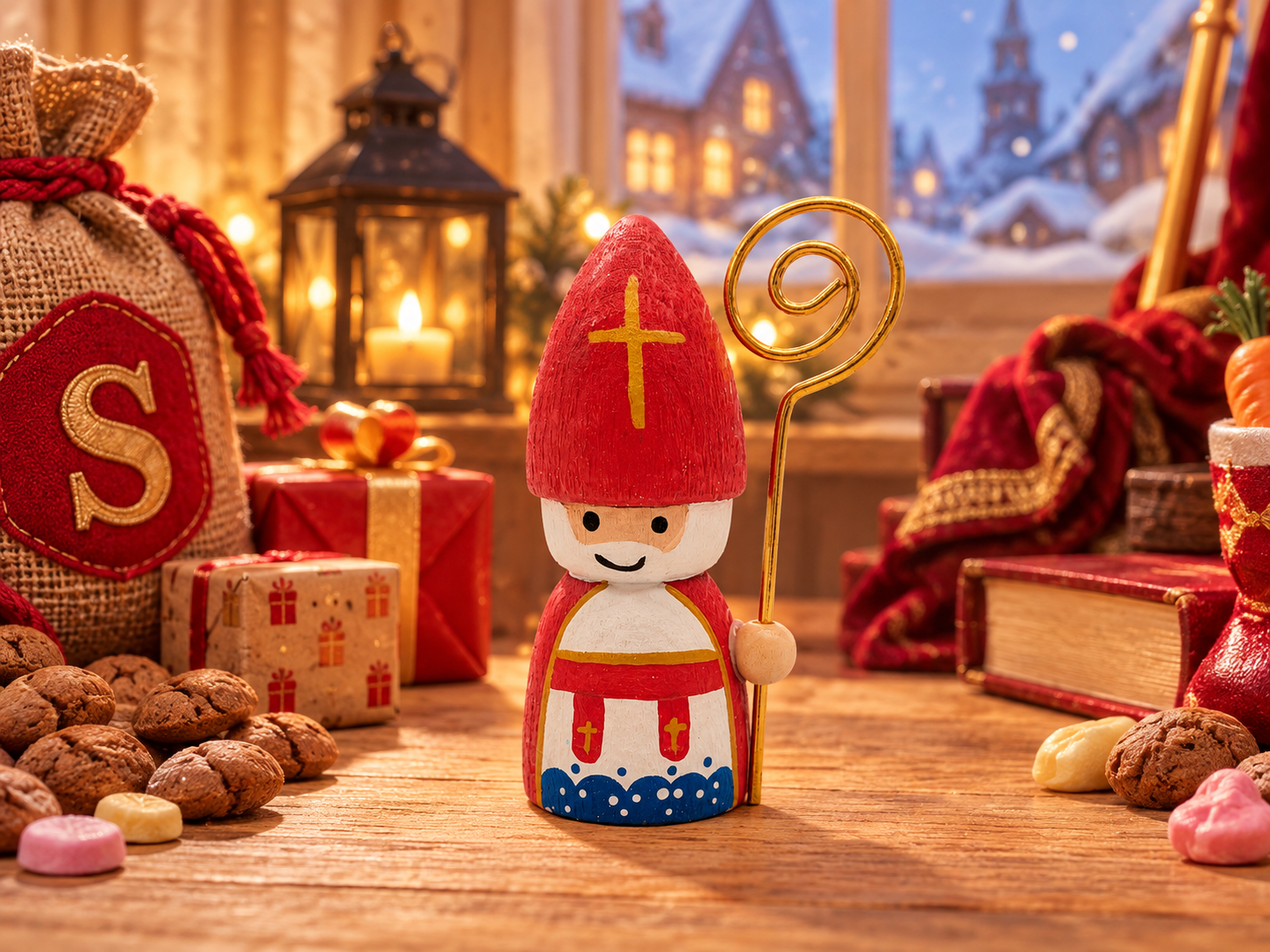 Sinterklaas + staf