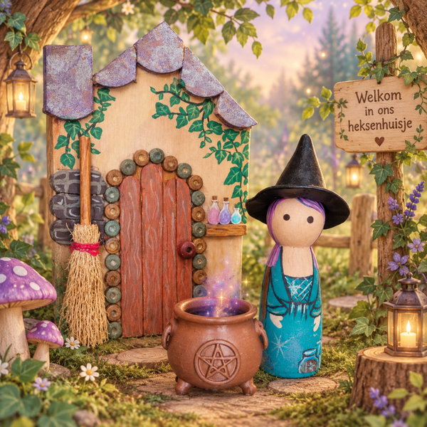 Het magische heksenhuisje 🧙‍♀️✨