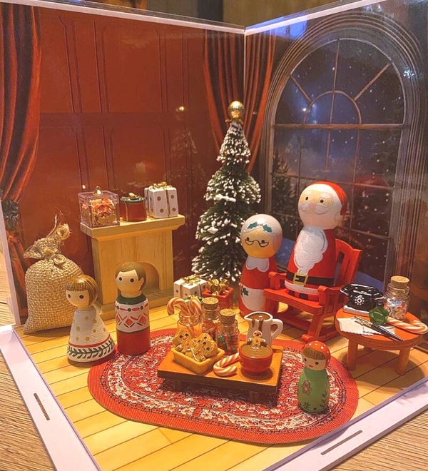 Miniatuur Kerstbox