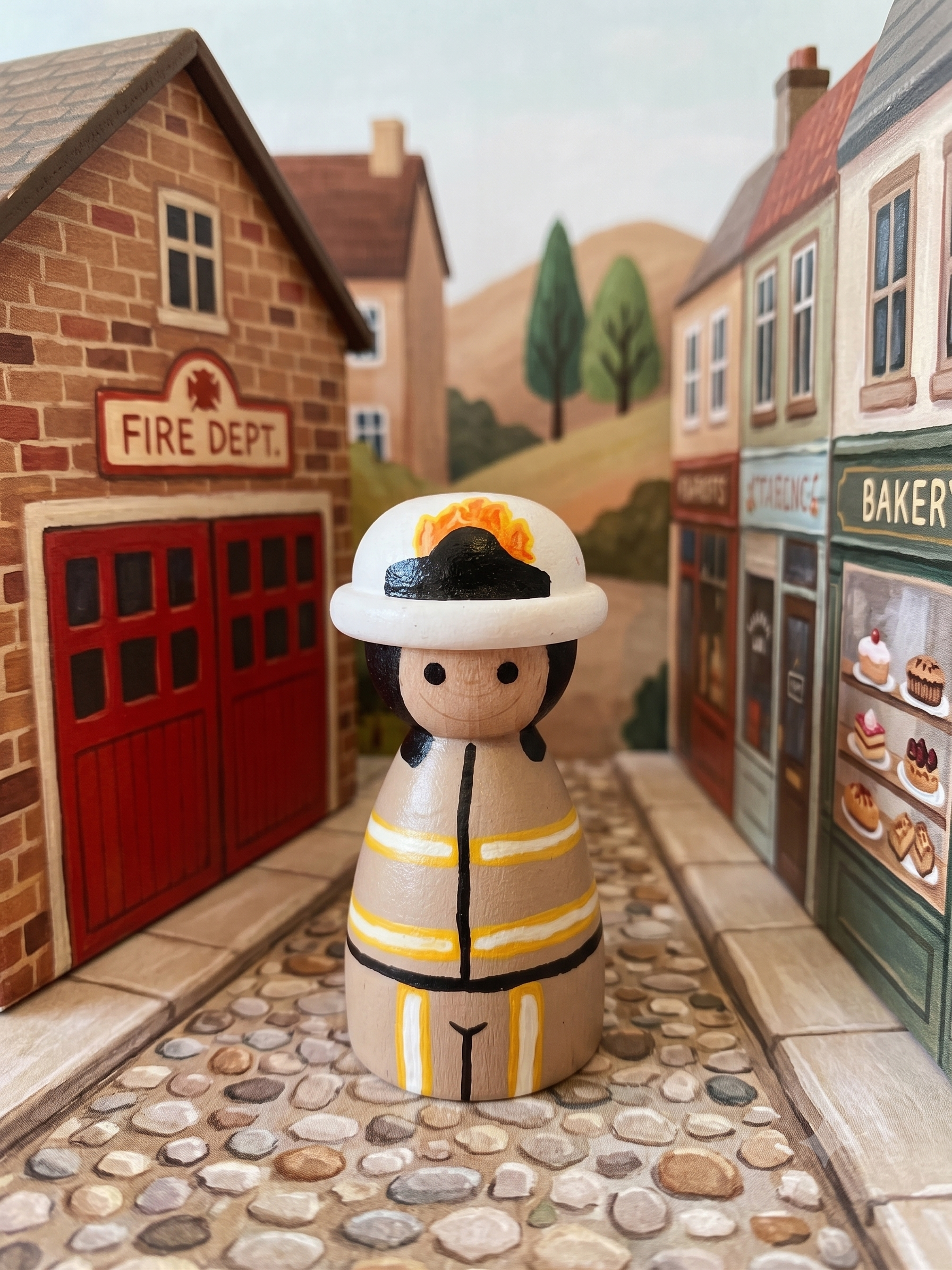 Brandweer pegdoll