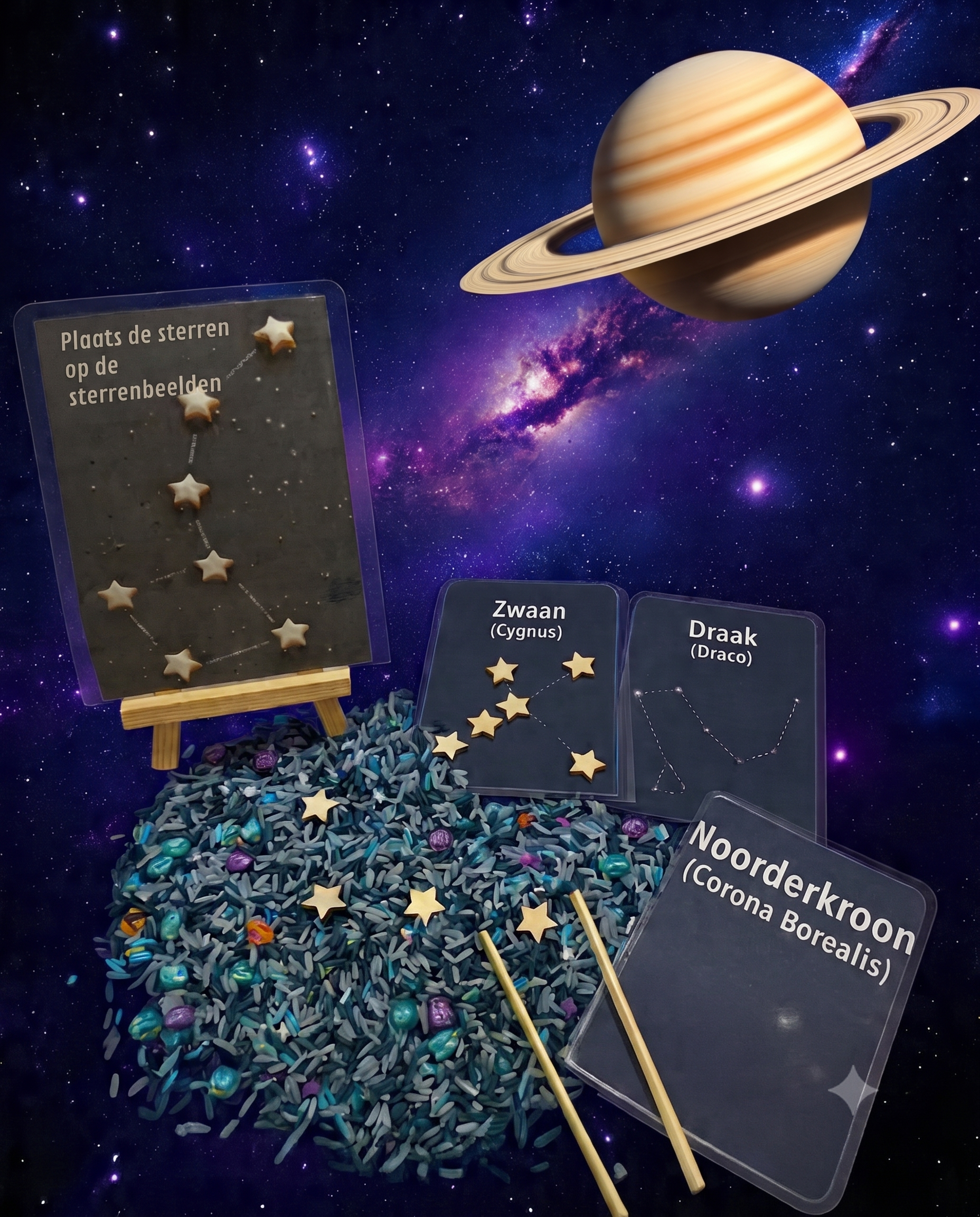Uitbereiding voor je sensory tray thema ruimte