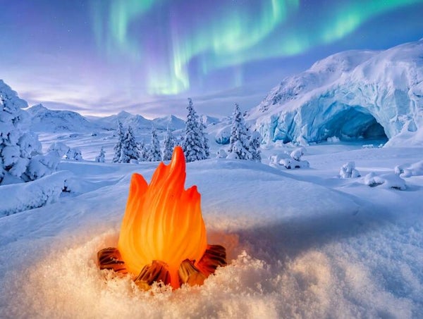 Kampvuur 🔥❄️