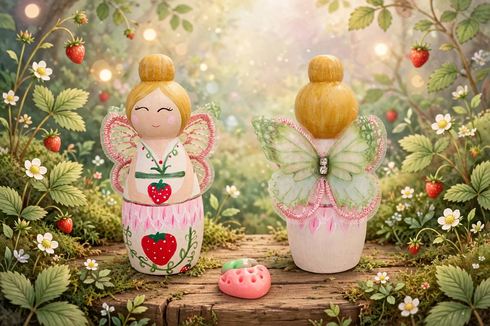 Aardbei elfje Rosalie