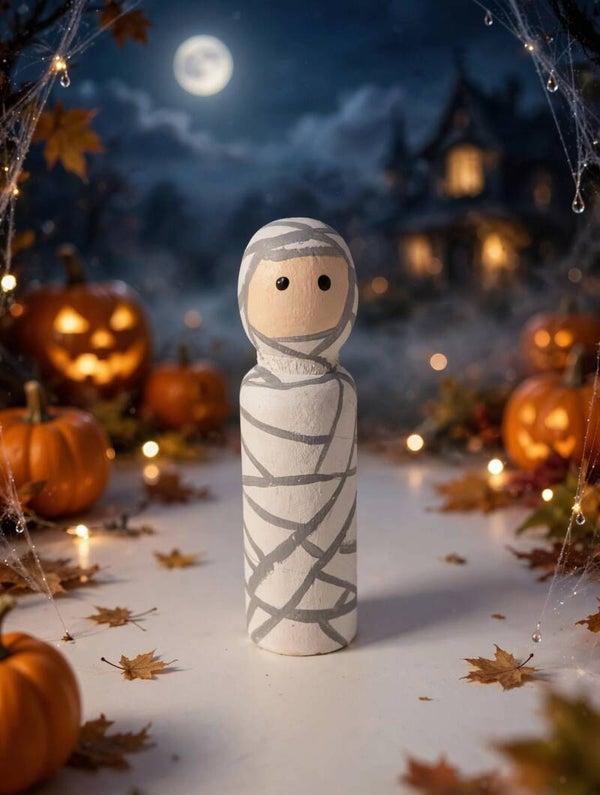 Halloween Mummie Pegdoll 🧻👻