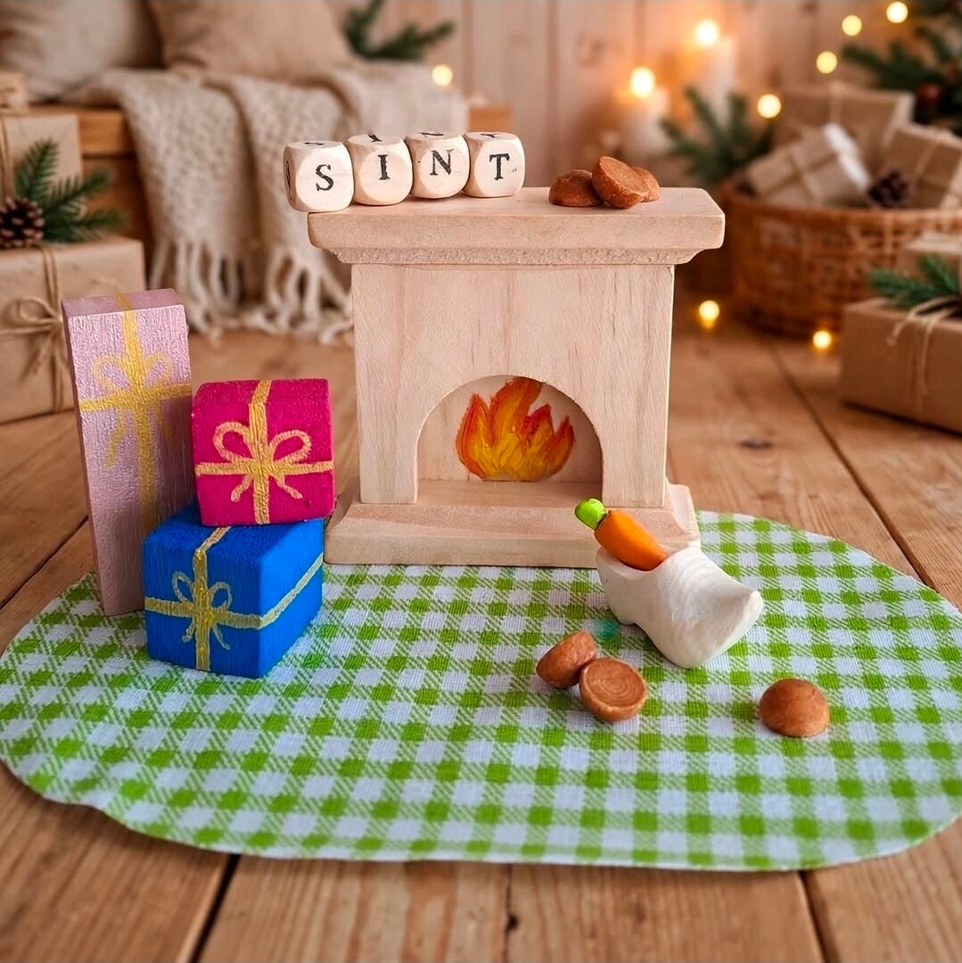 Openhaard set Sinterklaas 🎁🔥