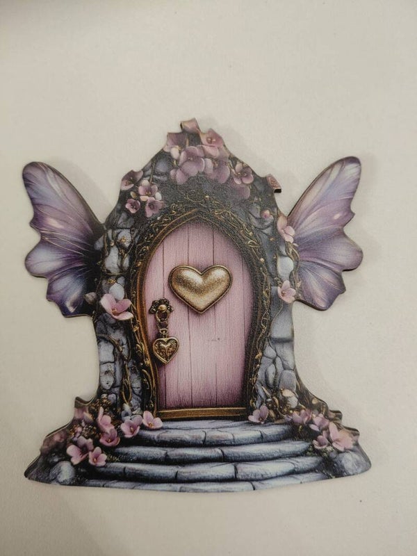 Fairydoor vleugels hart