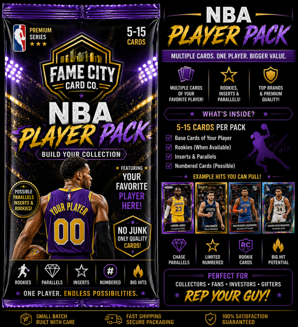 💎 NBA Player Pack – Build Your Player Stack