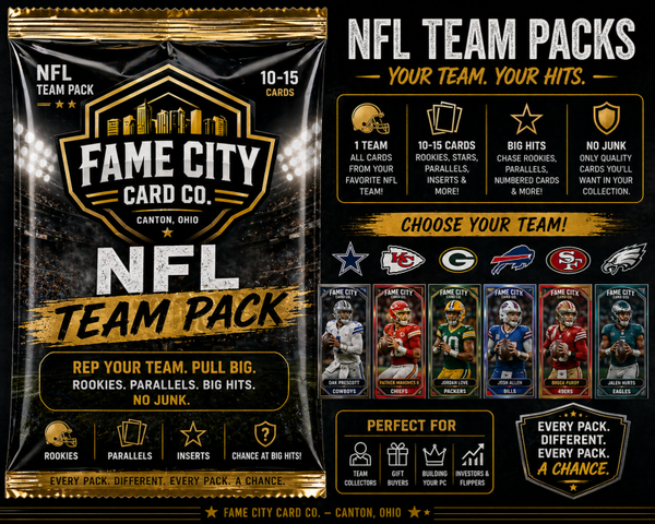 🏈 NFL Team Pack – Rookies, Stars & Parallels (Pick Your Team)