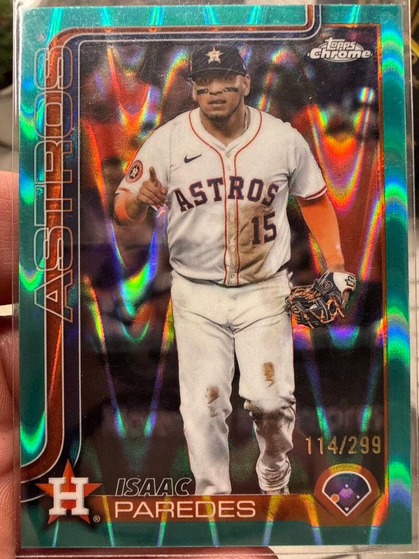 Isaac Peredes #USC29 /299 Aqua Wavy