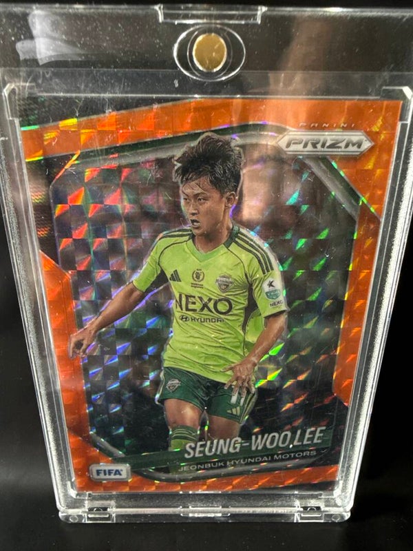 2025-26 Seung Woo Lee Orange Mosaic Parallel #197 /299 Nm-Mt