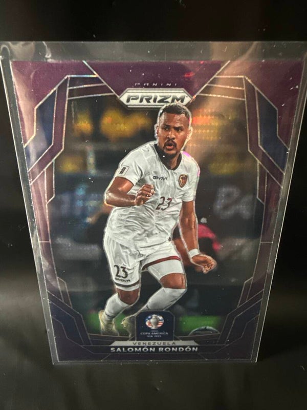 2024 Panini Salomon Rondon Purple Prizm #109 Numbered 39/49