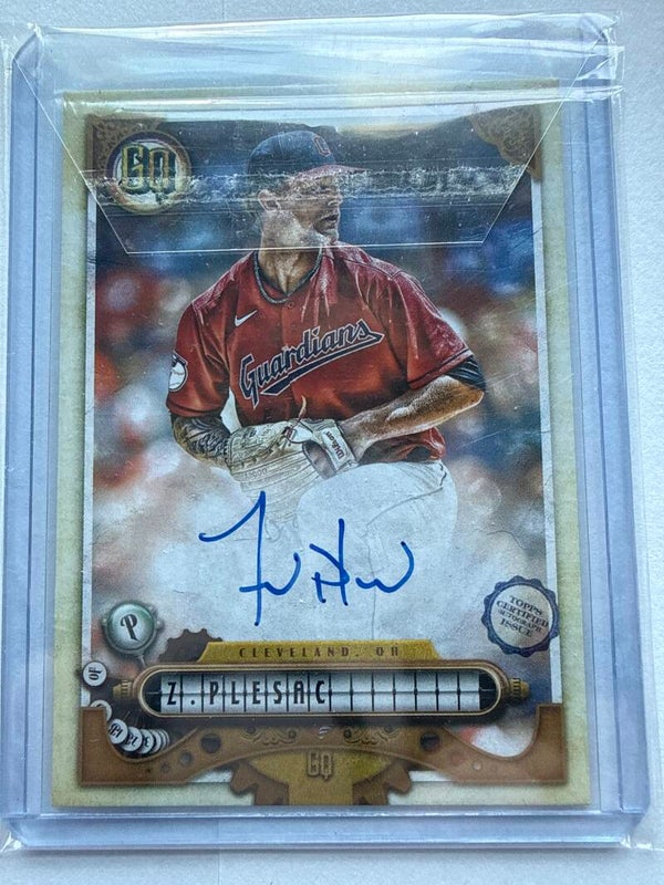2022 Topps Gypsy Queen Zach Plesac Autograph GQA-ZP