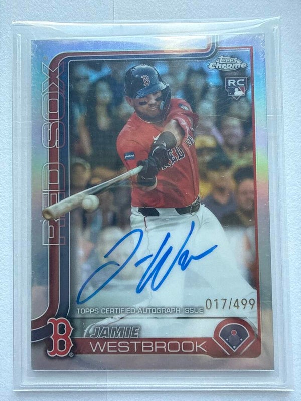 2025 Topps Jamie Westbrook Rookie Auto #/499 RA-JWE Certified Autograph Issue