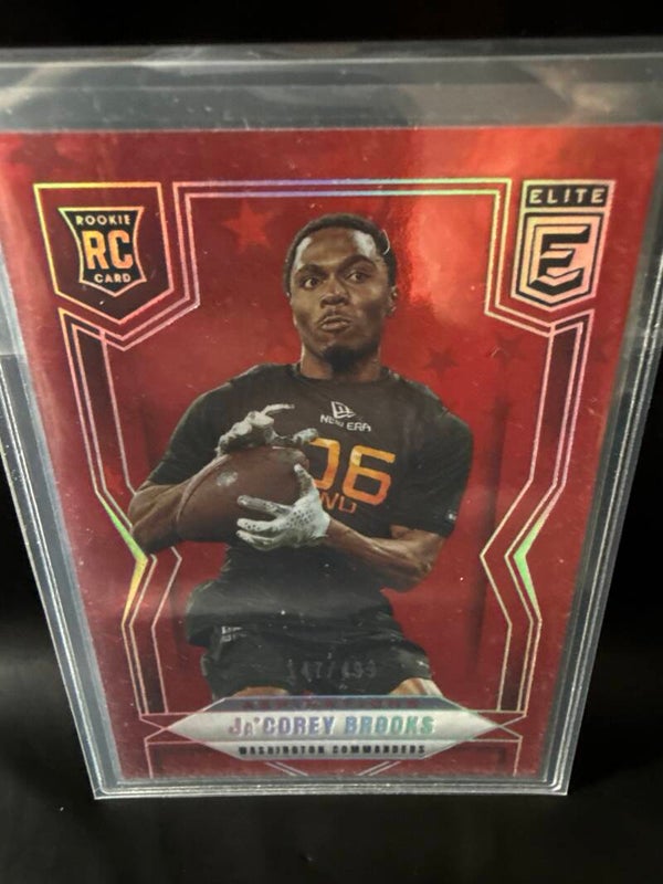 2025 Panini Elite Ja’Corey Brooks Rookie Red #157 Numbered 147/499