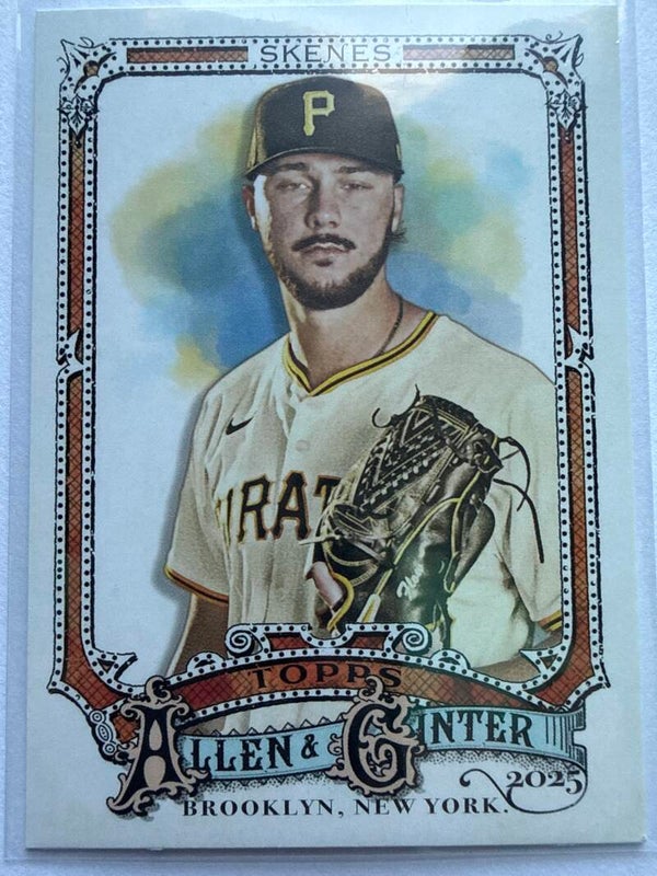 2025 Topps Allen & Ginter Paul Skenes #128 Pittsburgh Pirates