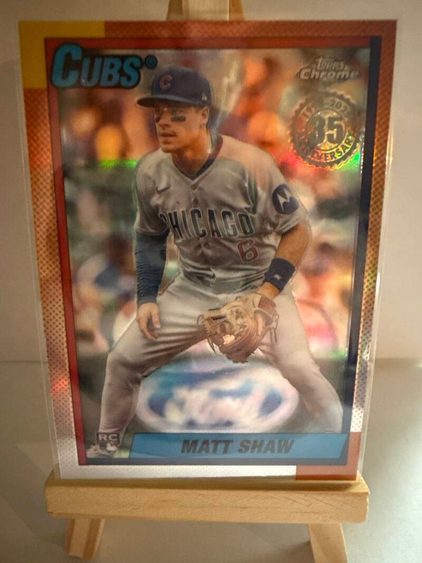 Matt Shaw 2025 Topps 35th Anniversary Rookie Card #90CU-20 RC