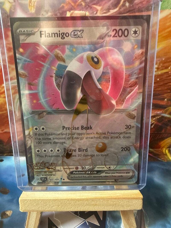 Flamigo ex 160/191 Pokémon Surging Sparks