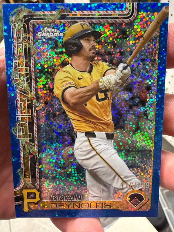 Bryan Reynolds #HC138 /199 Holiday Blue Sparkle