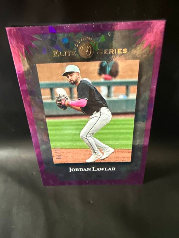 2025 Panini Jordan Lawlar Purple Parallel #3 Numbered 61/99