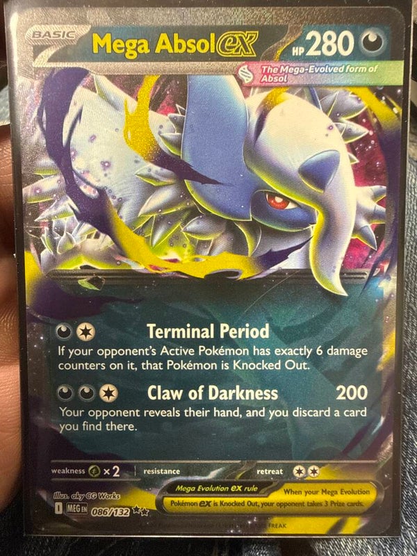 Mega Absol ex 086/132 Holo