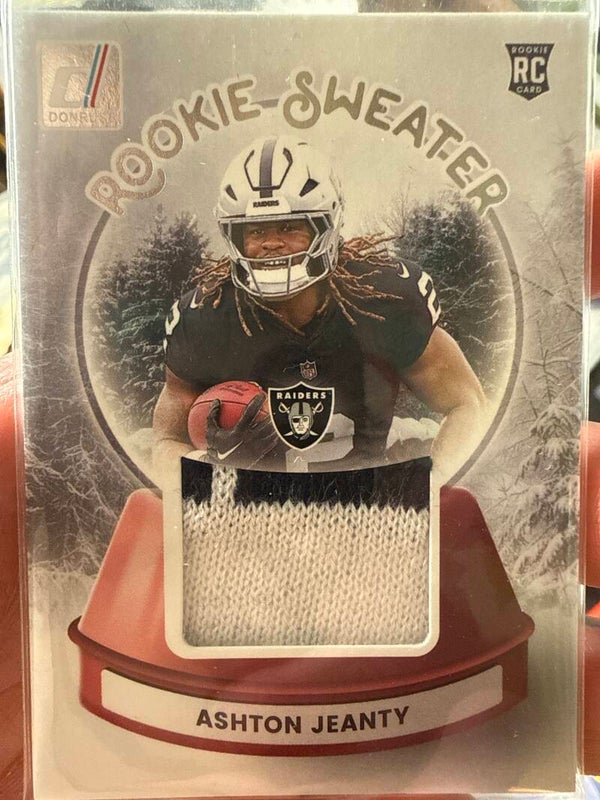 2025 Panini Donruss Ashton Jeanty #SWE-AJY Relic