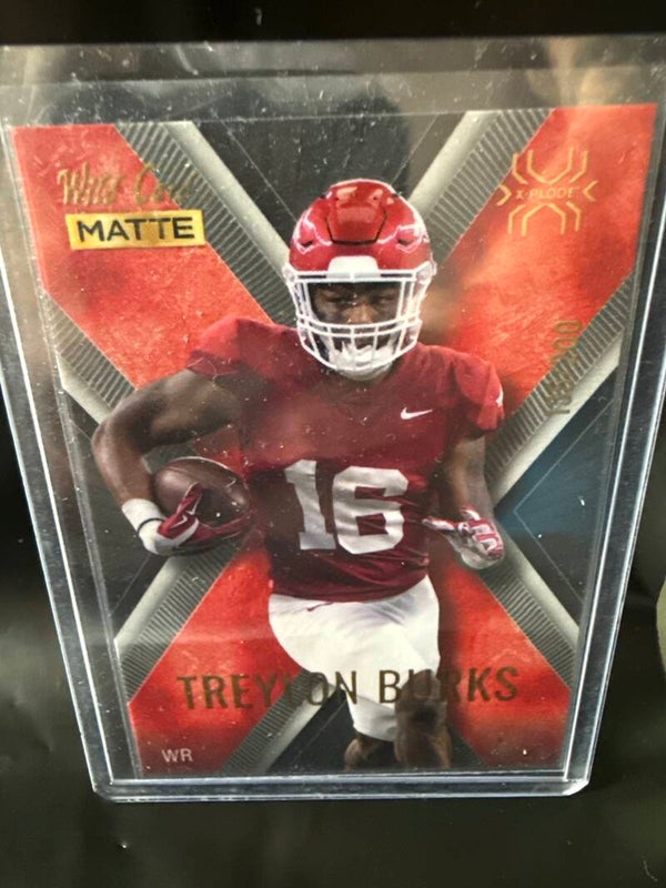 2022 Wild Card X-Plode Treylon Burks MXP-47 Numbered 135/200