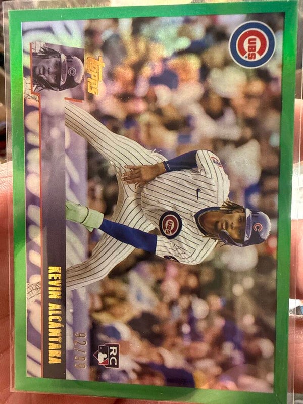 2025 Topps Archives Kevin Alcantara #101 /99 Green Border