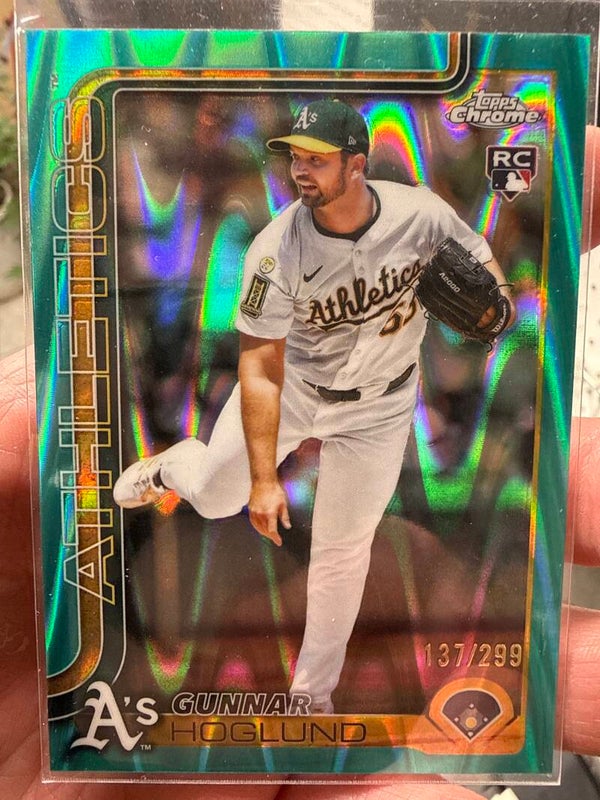 Gunnar Hoglund #USC127 /299 Aqua Wavy Parallel