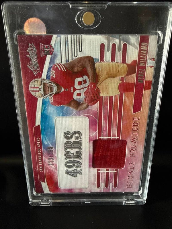 2025 Panini Absolute Michael Williams Rookie Premiere Jersey Relic RPM-MWS #113/399