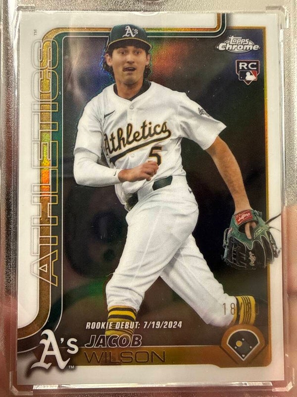 Jacob Wilson #USC150 /30 White 2025 Topps Chrome Update Series