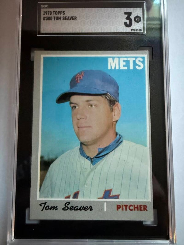 1970 Topps #300 Tom Seaver SGC 3 – Hall of Fame Pitching Legend