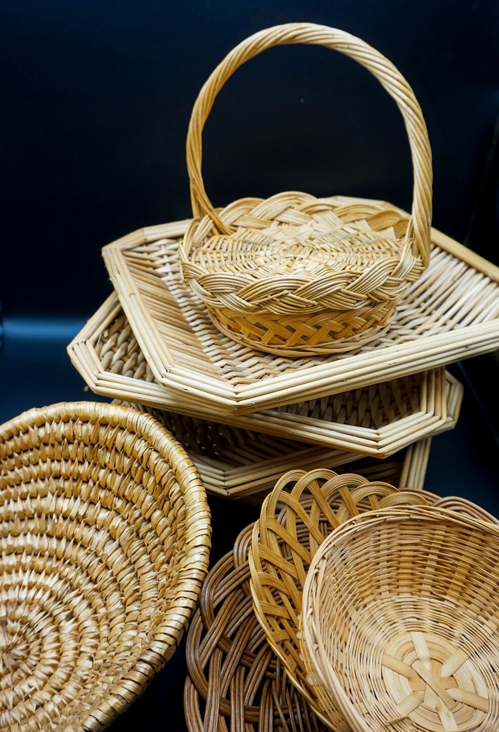 Assiettes de présentation Soleil