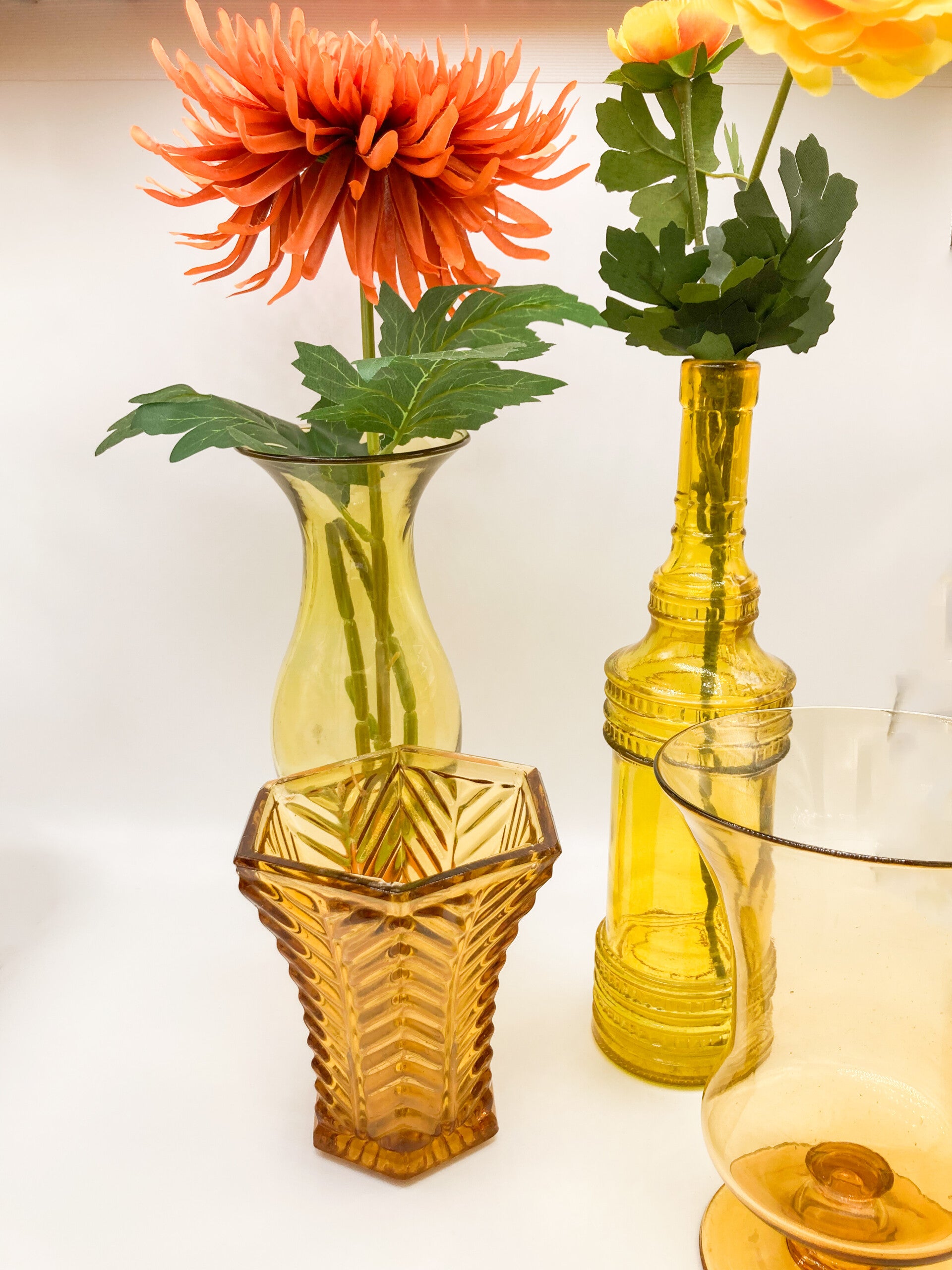Assiettes de présentation Tournesol