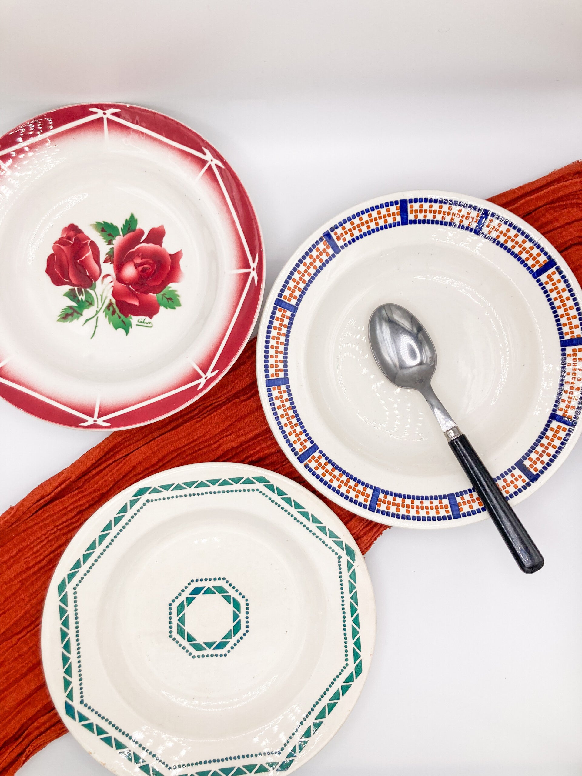 Assiettes de présentation Soleil