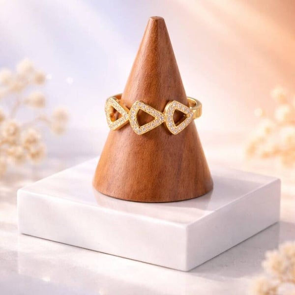 Anillo Ajustable Elegance - con circónitas incrustadas