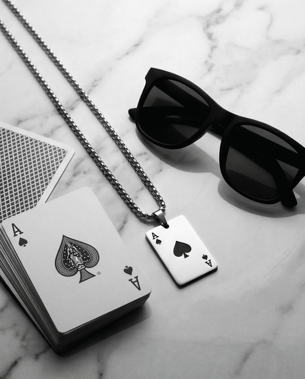 Ace of Spades Steel – Collar As de Picas