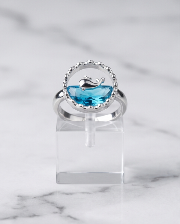 Anillo Guardián del Mar - Hipoalergénico ajustable