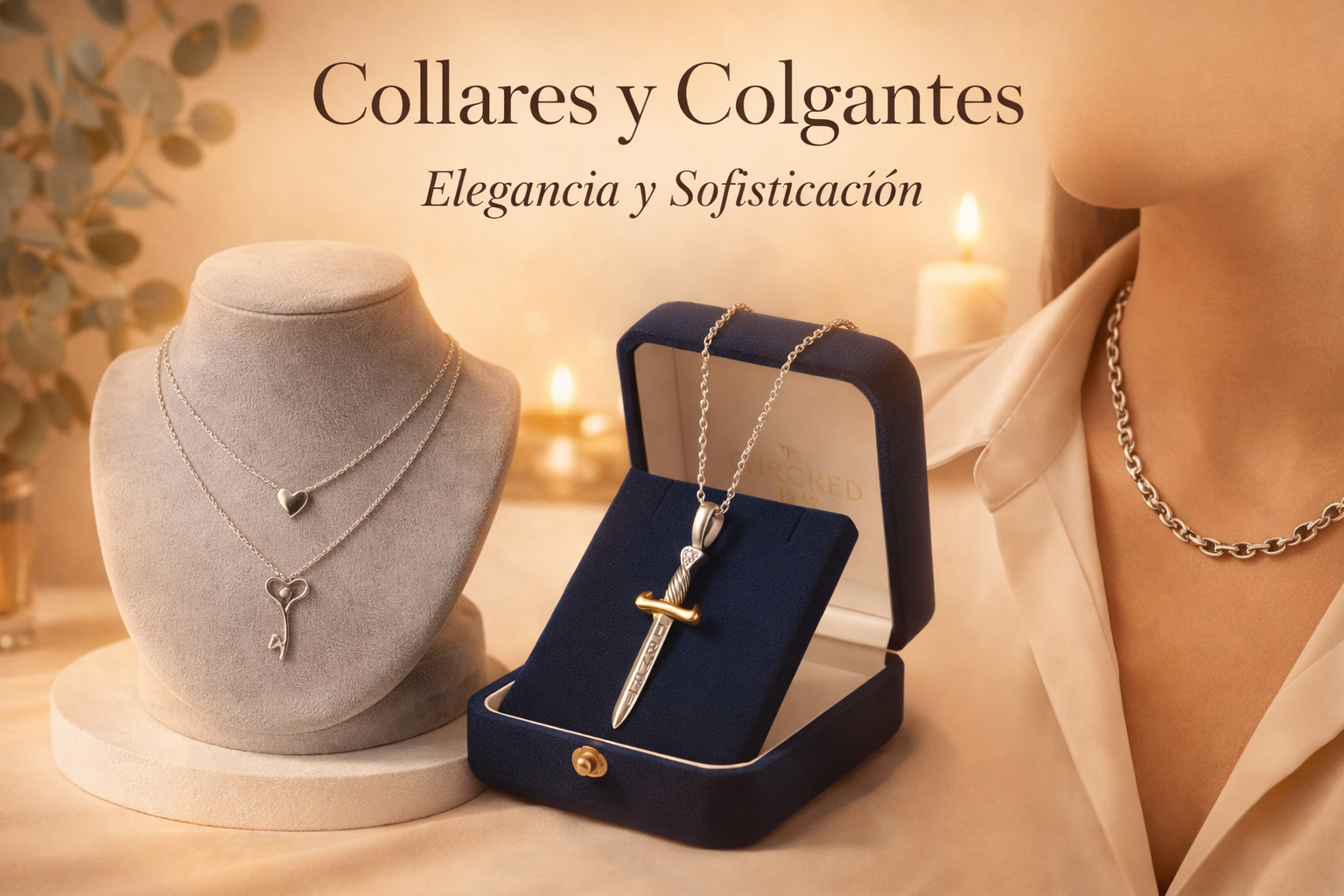 Cadenas y Collares De Acero quirúrgico316L