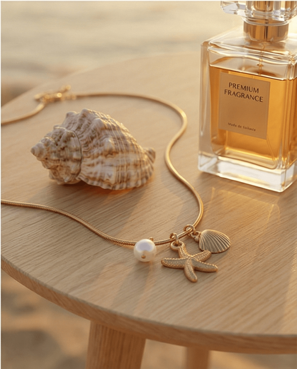 Collar Verano Gold - chapado en oro 18klt