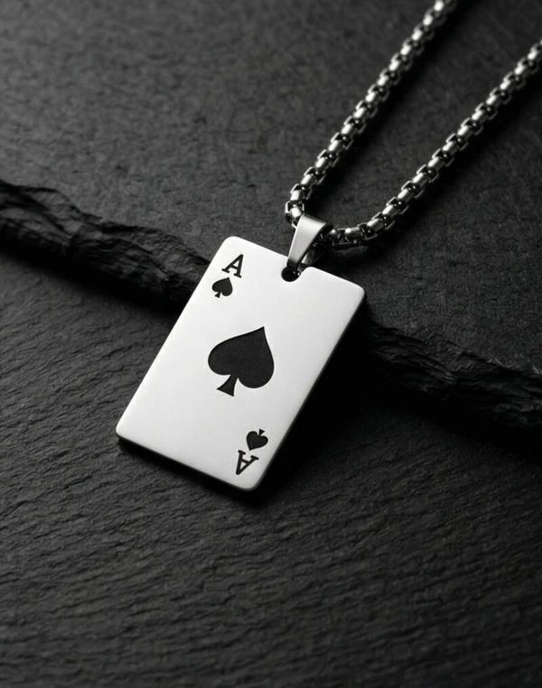 Ace of Spades Steel – Collar As de Picas
