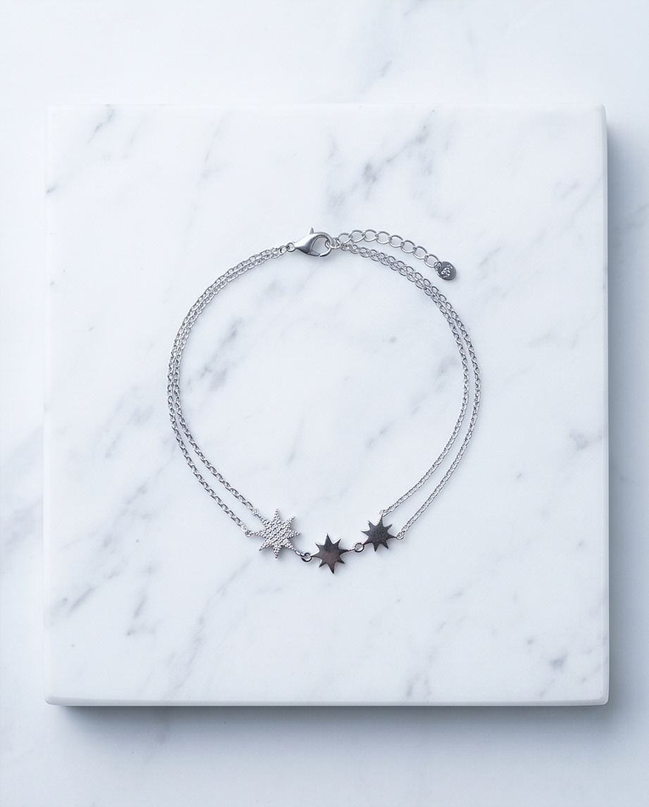 Pulsera Starry Shine – Acero Quirúrgico 316L