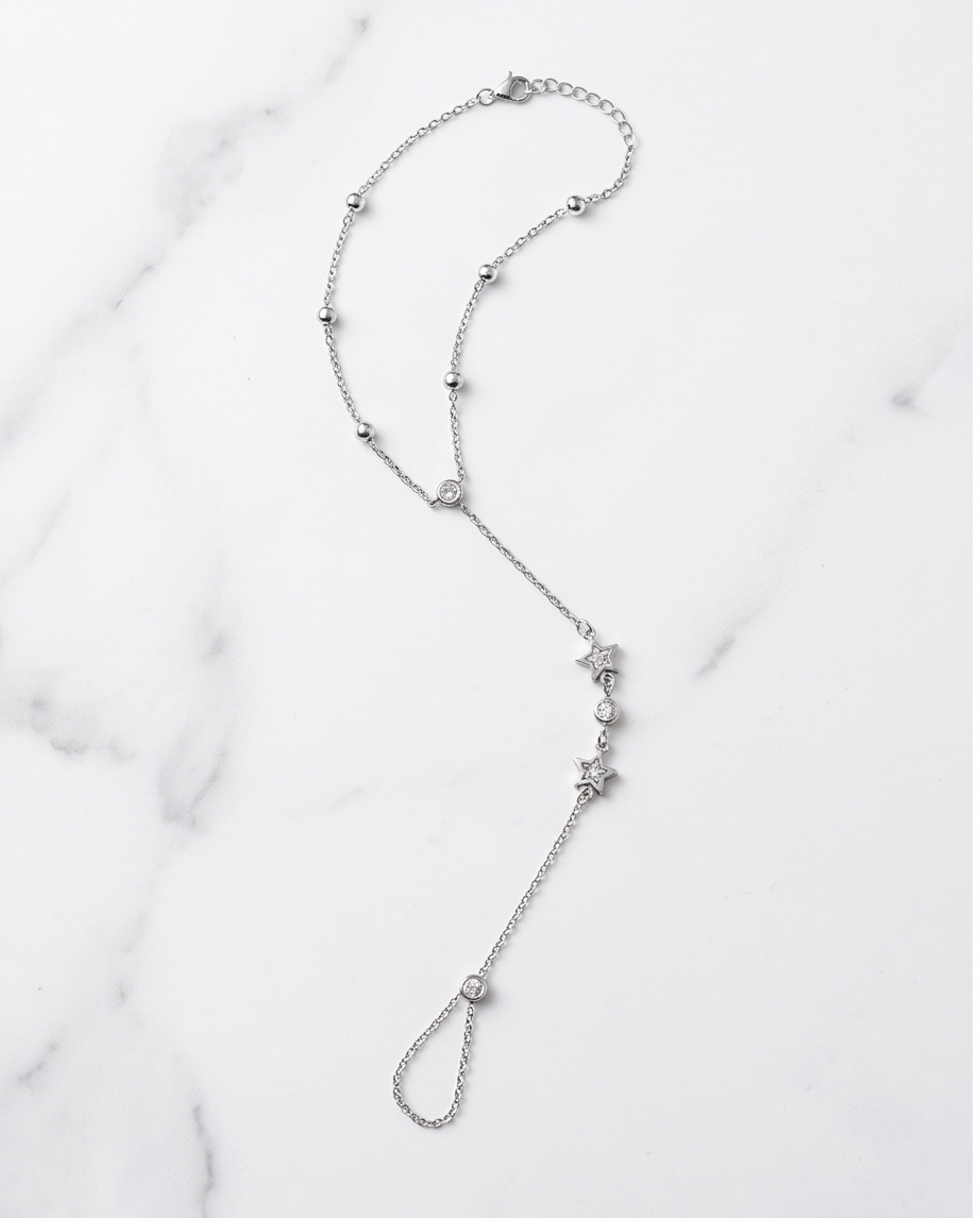 Stellar Hand Chain – Esclava de Mano en Acero Quirúrgico 316L