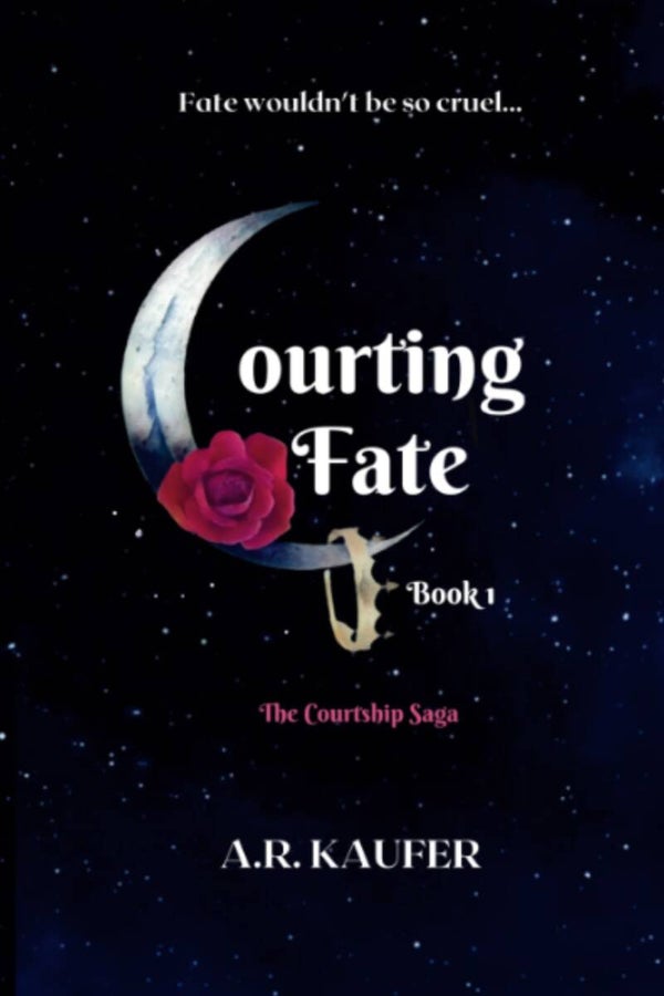 Signed hardcover of Courting Fate