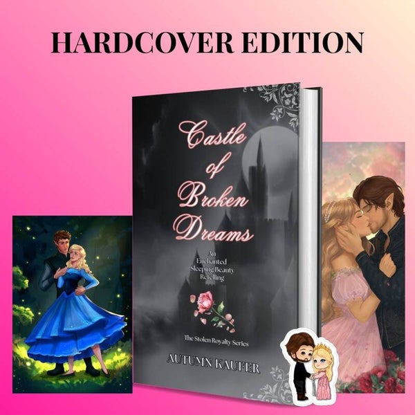 SIGNED HARDCOVER CASTLE OF BROKEN DREAMS