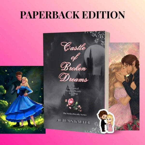 SIGNED PAPERBACK CASTLE OF BROKEN DREAMS