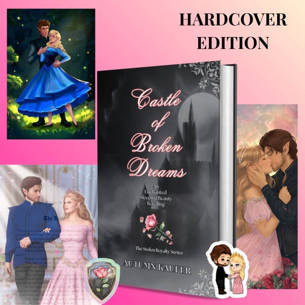 SIGNED HARDCOVER CASTLE OF BROKEN DREAMS