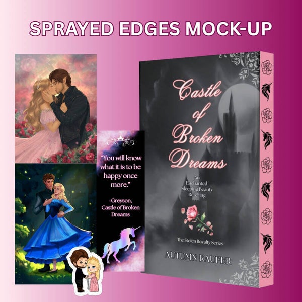Sprayed Edges Hardcover Castle of Broken Dreams