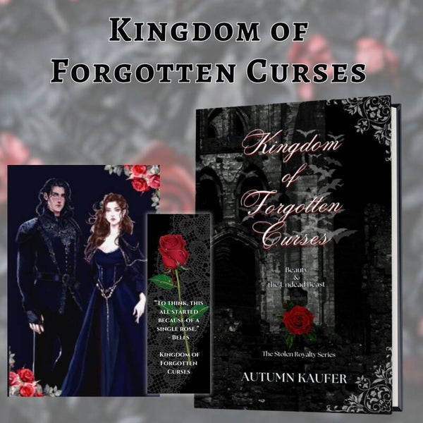 Signed Hardcover of Kingdom of Forgotten Curses
