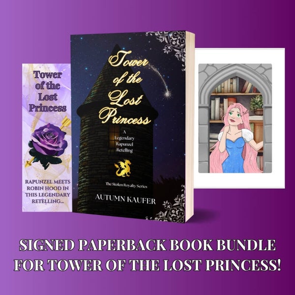 Signed Paperback Tower of the Lost Princess